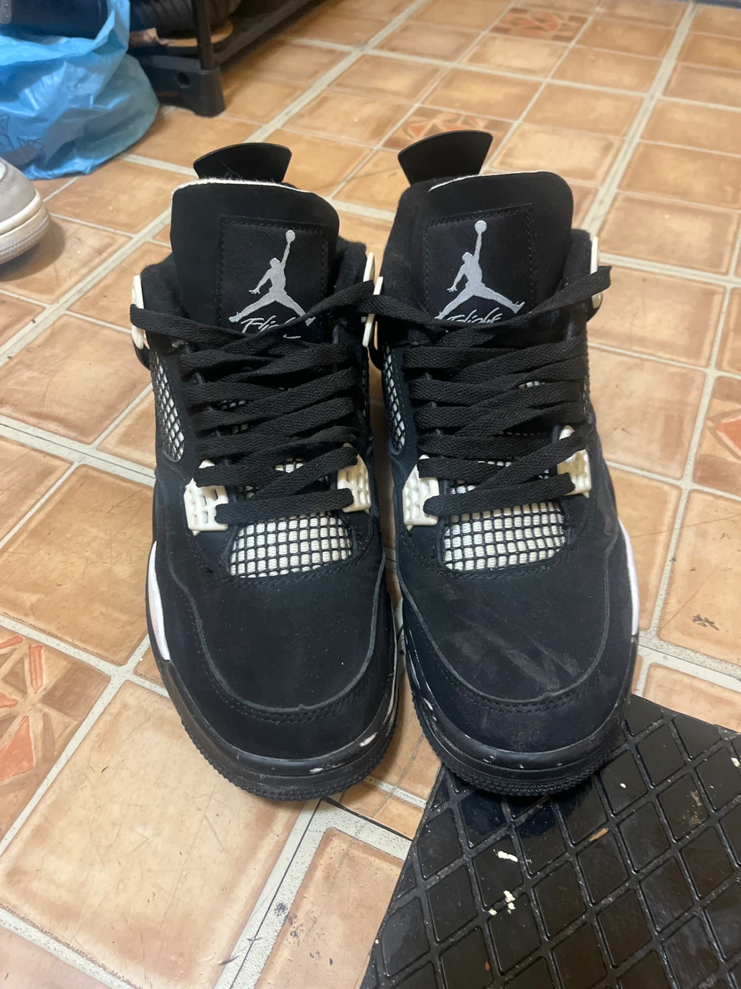 Air Jordan 4 Retro "Black Cat" Men's Shoes