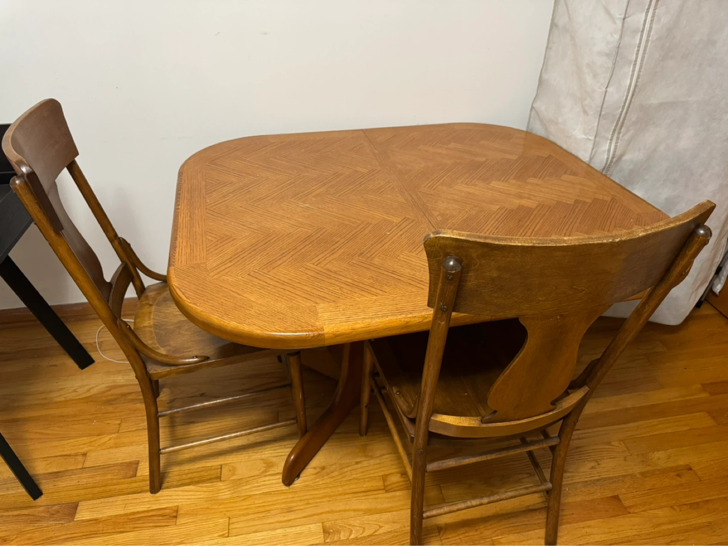 Wooden Dining Table and Chairs Set