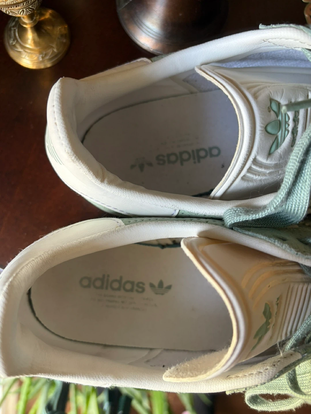 Adidas Gazelle Mint Green Perforated Sneakers - photo 4