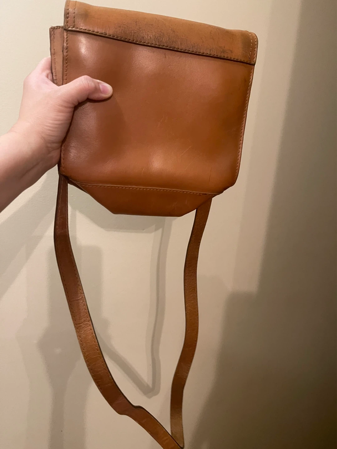 Brown Leather Crossbody Bag - photo 3