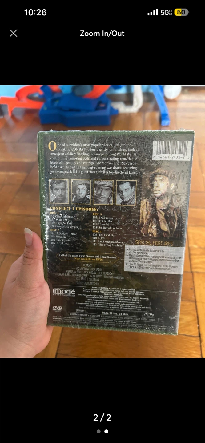 Combat! Season 4: Conflict 1 DVD Box Set - photo 2