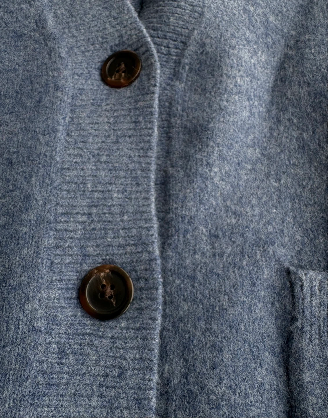 UNIQLO Blue V-Neck Cardigan - Size M - photo 4