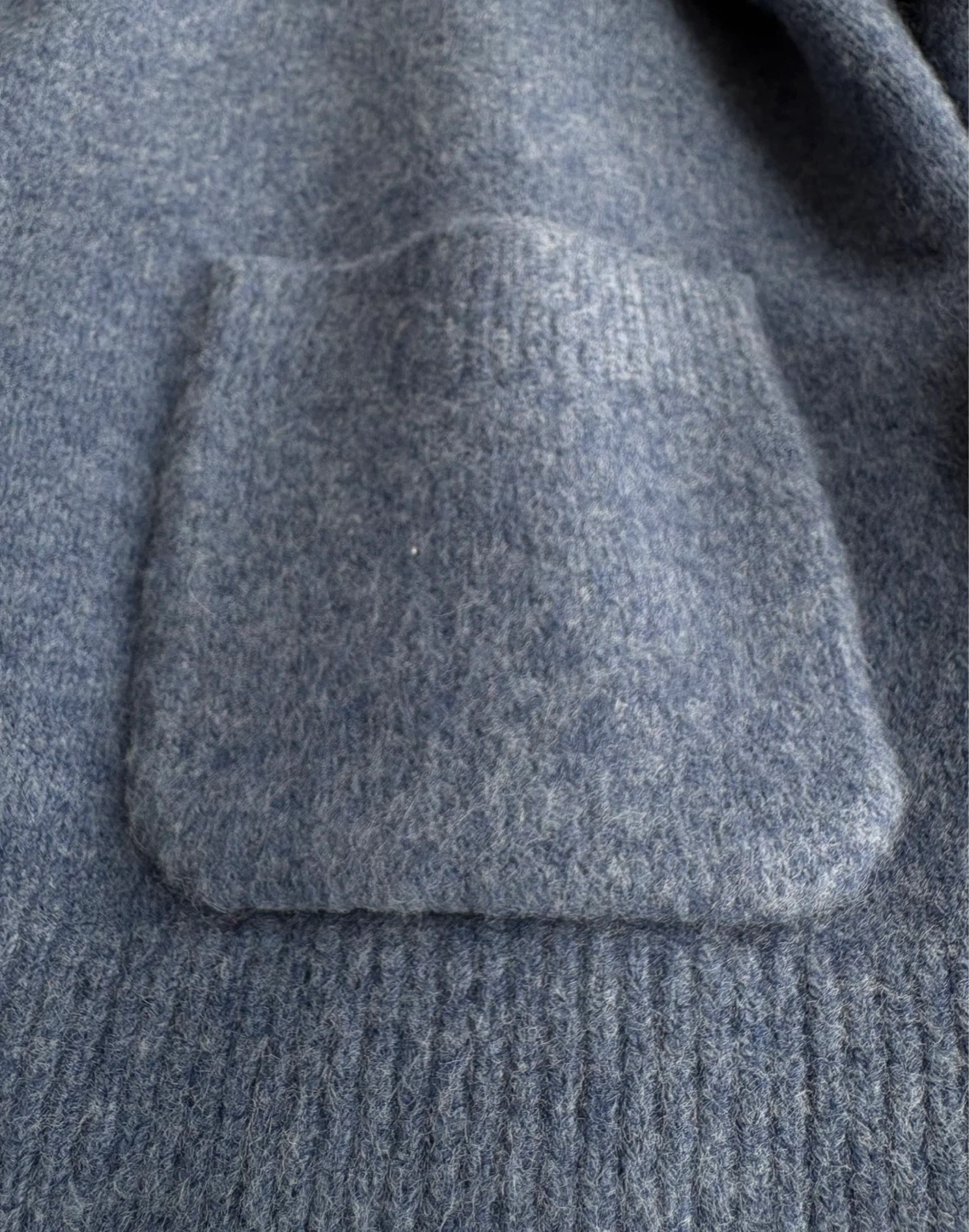 UNIQLO Blue V-Neck Cardigan - Size M - photo 5