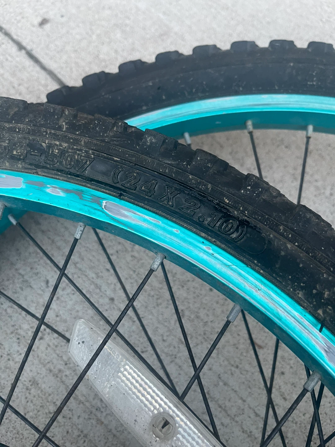 24 Inch Bicycle Wheels with Cassette - photo 2