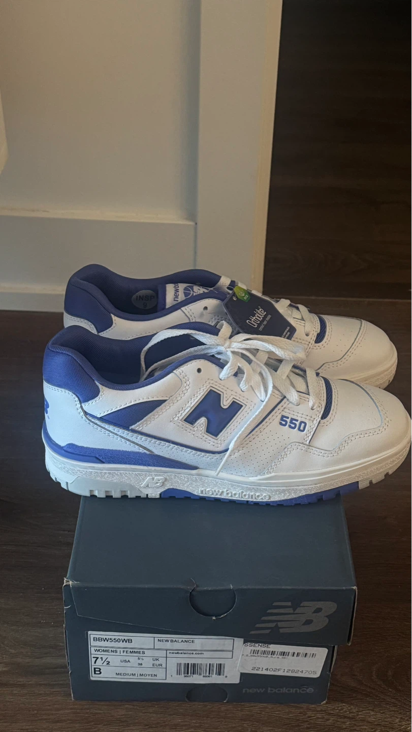 New Balance 550 White & Blue