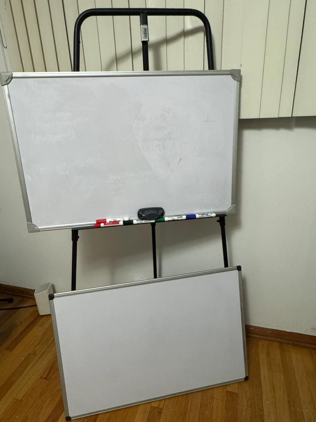 Double-Sided Whiteboard Easel