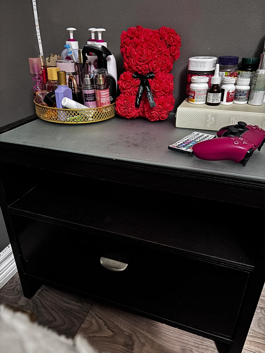 Black 5-Drawer Dresser - photo 2