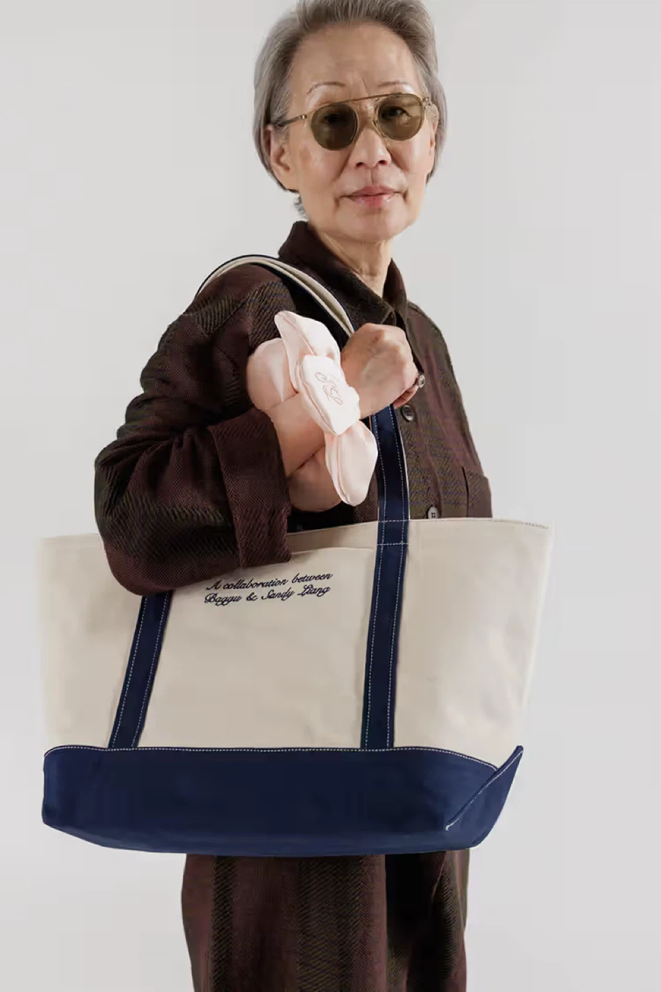 Baggu x Sandy Liang Canvas Tote Bag Large