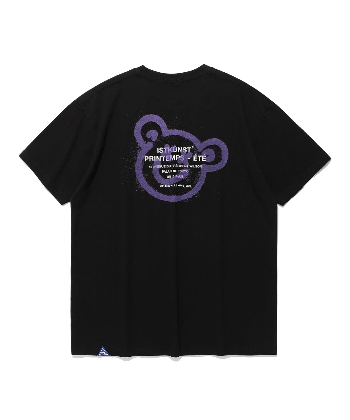 ISTKUNST Black Graphic T-Shirt - photo 2