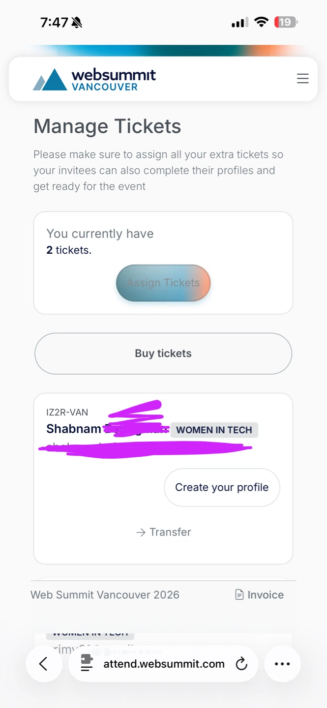 Web Summit Vancouver 2026 Tickets