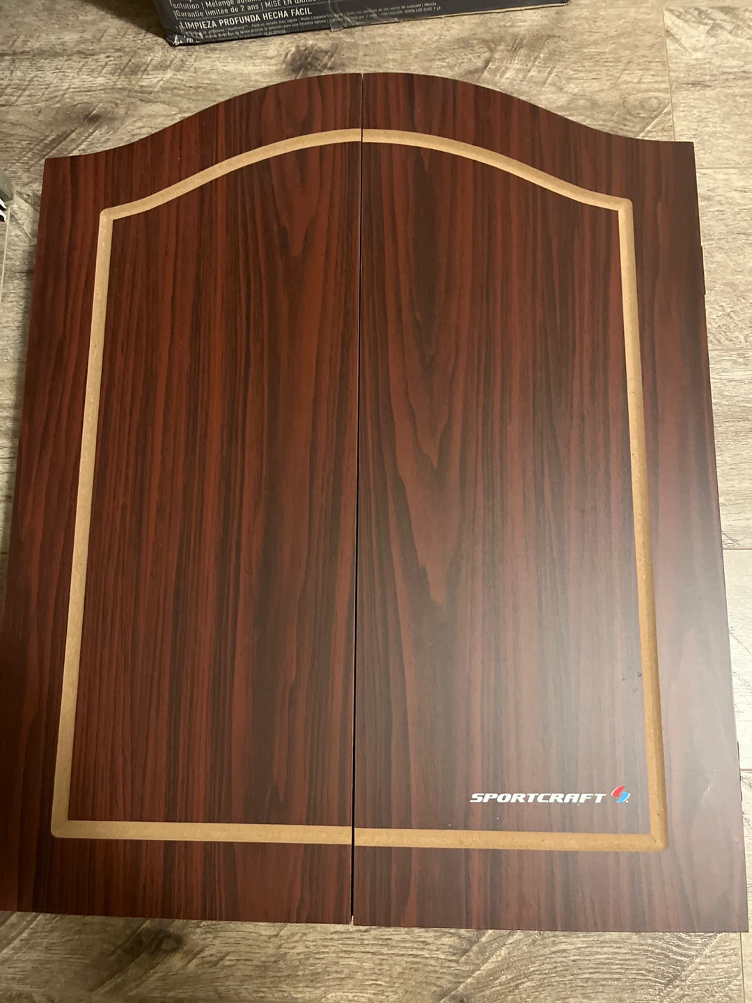 Sportcraft Dartboard Set with Cabinet