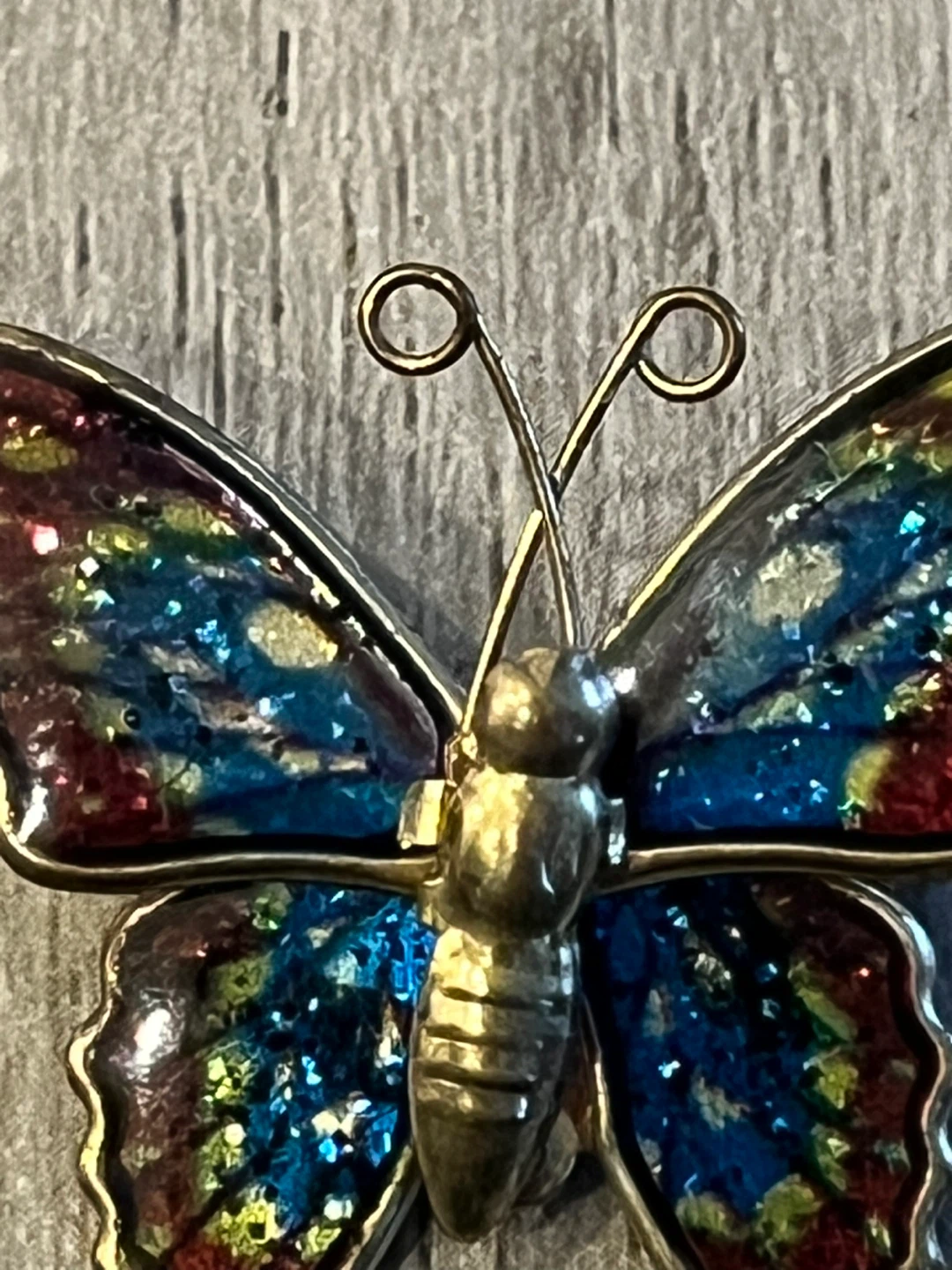 Rare Vintage Butterfly Brooch Pin - photo 3