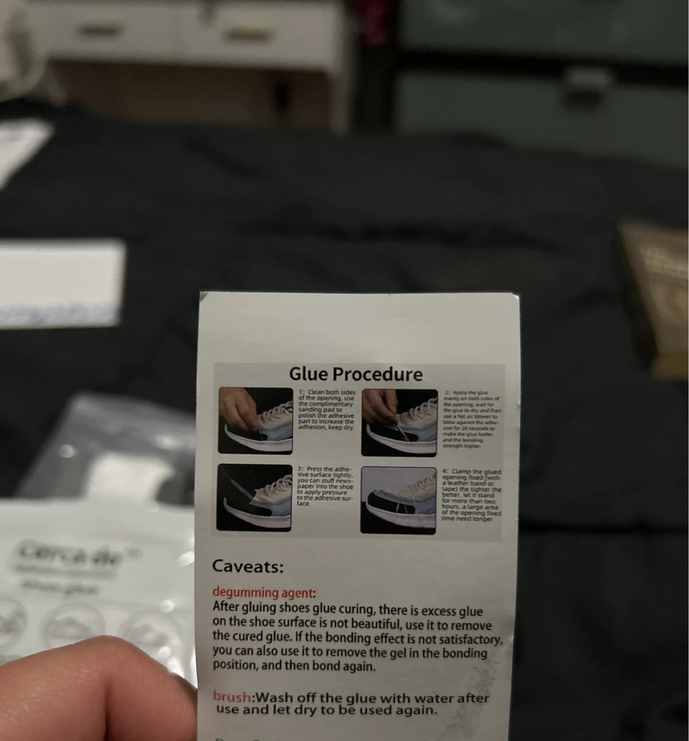Cerca de Shoe Glue - photo 3