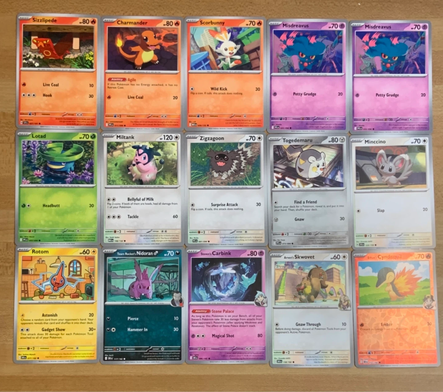 Pokémon Cards Lot Near Mint Cheap