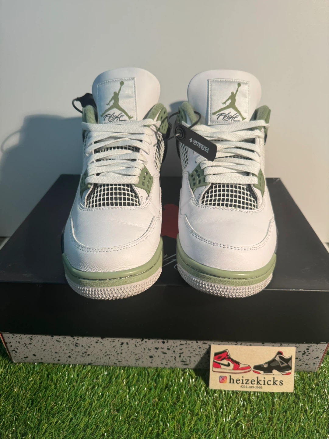 Jordan 4 Seafoam size 9.5M 11W - photo 3