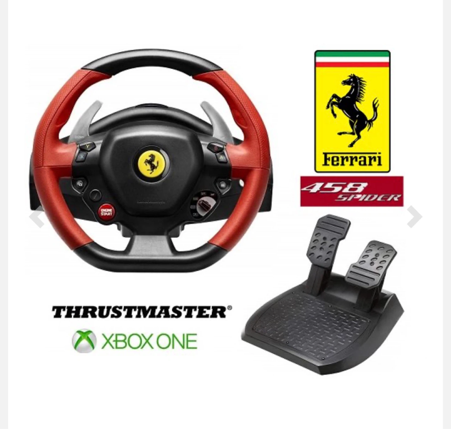 Thrustmaster Ferrari 458 Spider Racing Wheel for Xbox One - photo 4