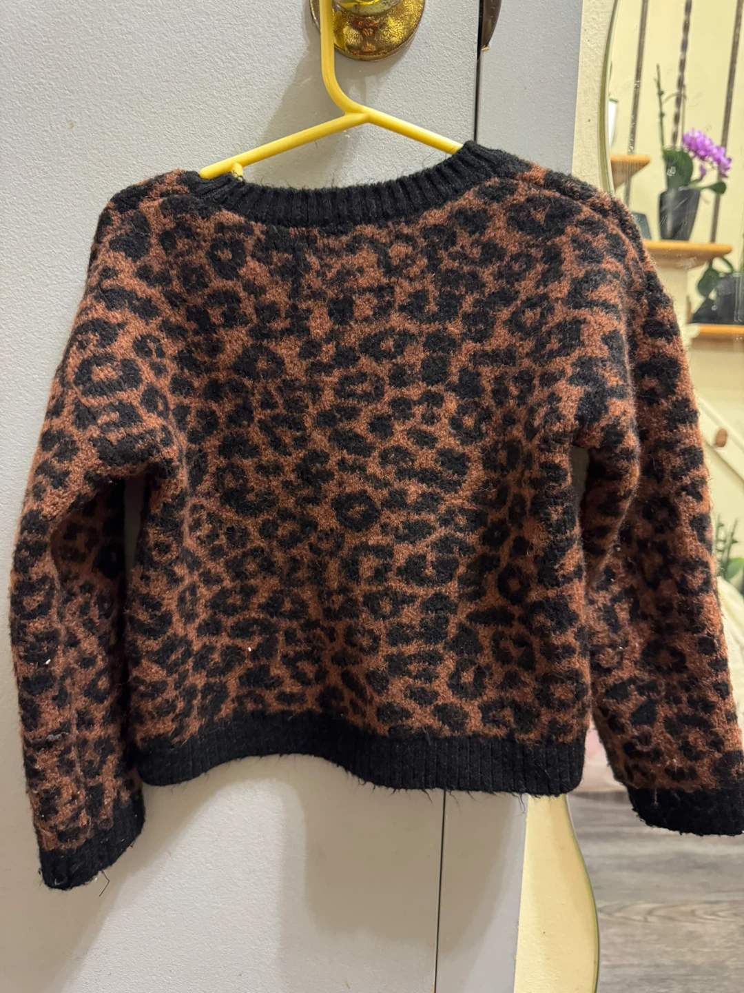 H&M Leopard Print Sweater - Size 3/4T - photo 2