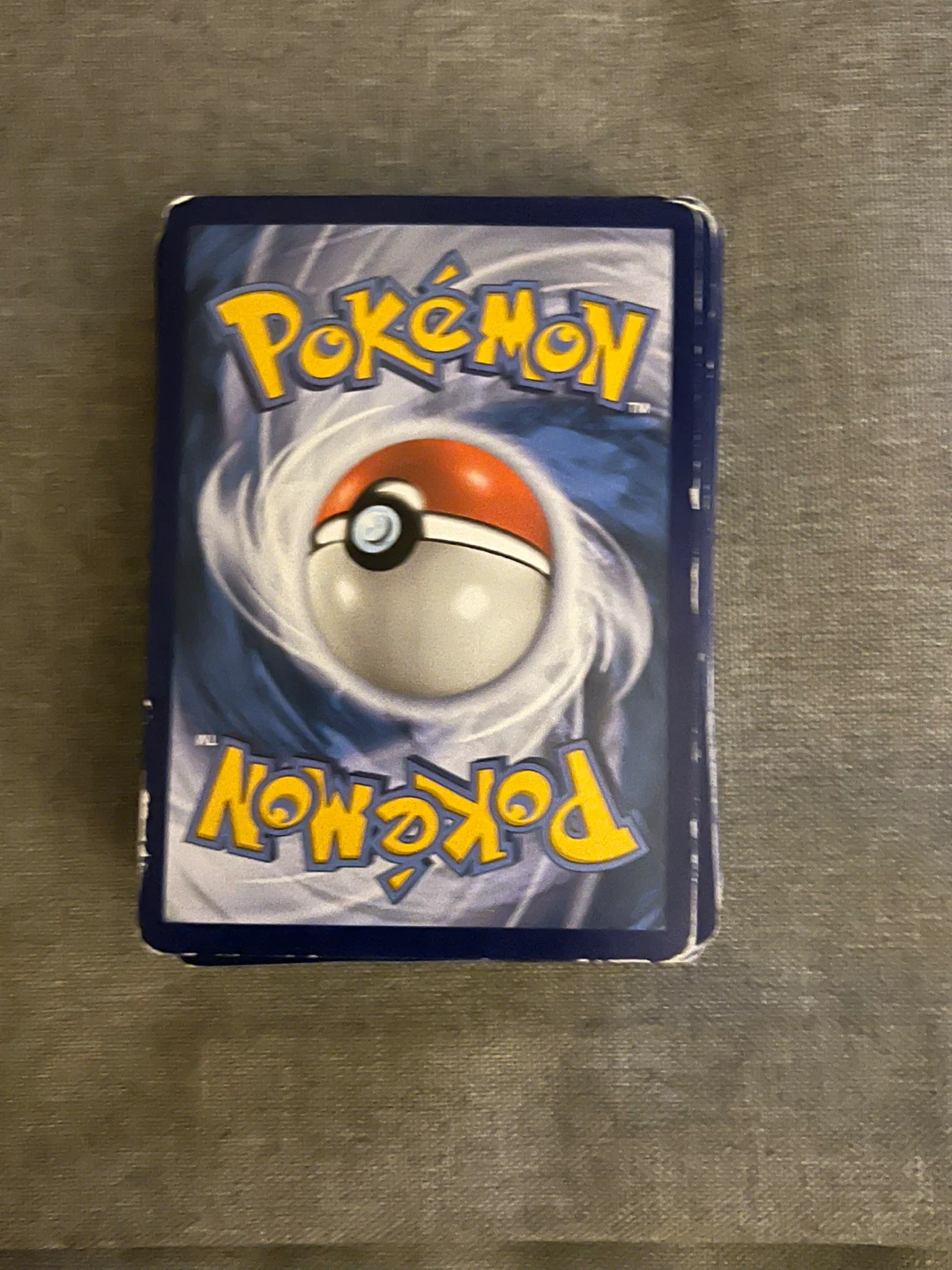 Stack of Pokemon Cards