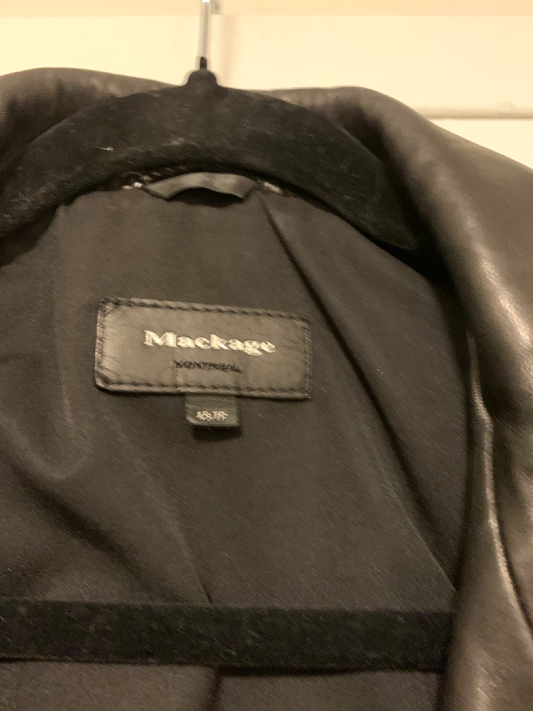 Mackage Black Leather Moto Vest - photo 4