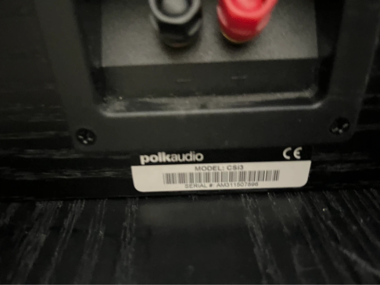Polk Audio CSi3 Center Channel Speaker - photo 2