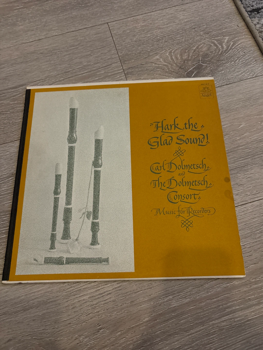 Angel Records Hark the Glad Sound! Vinyl Record