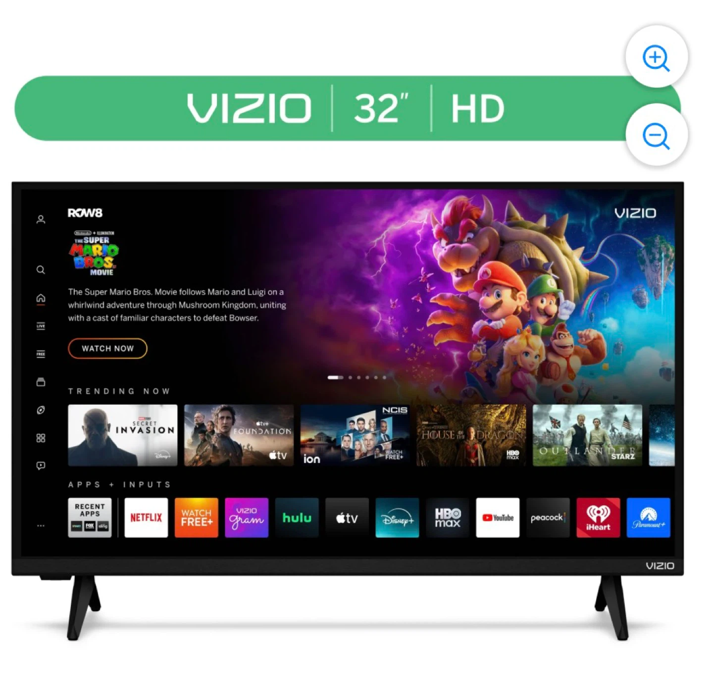 VIZIO 32" HD Smart TV