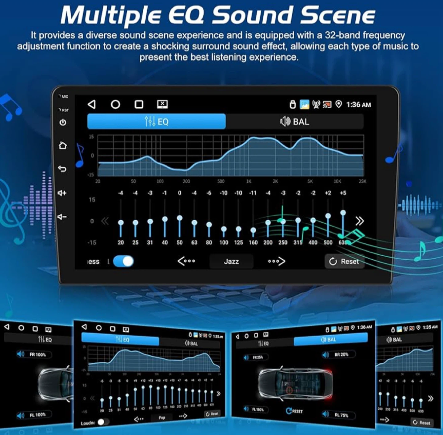 Car Stereo Android 13 for Kia Sportage 2007-2013 (4GB+64GB) - photo 5