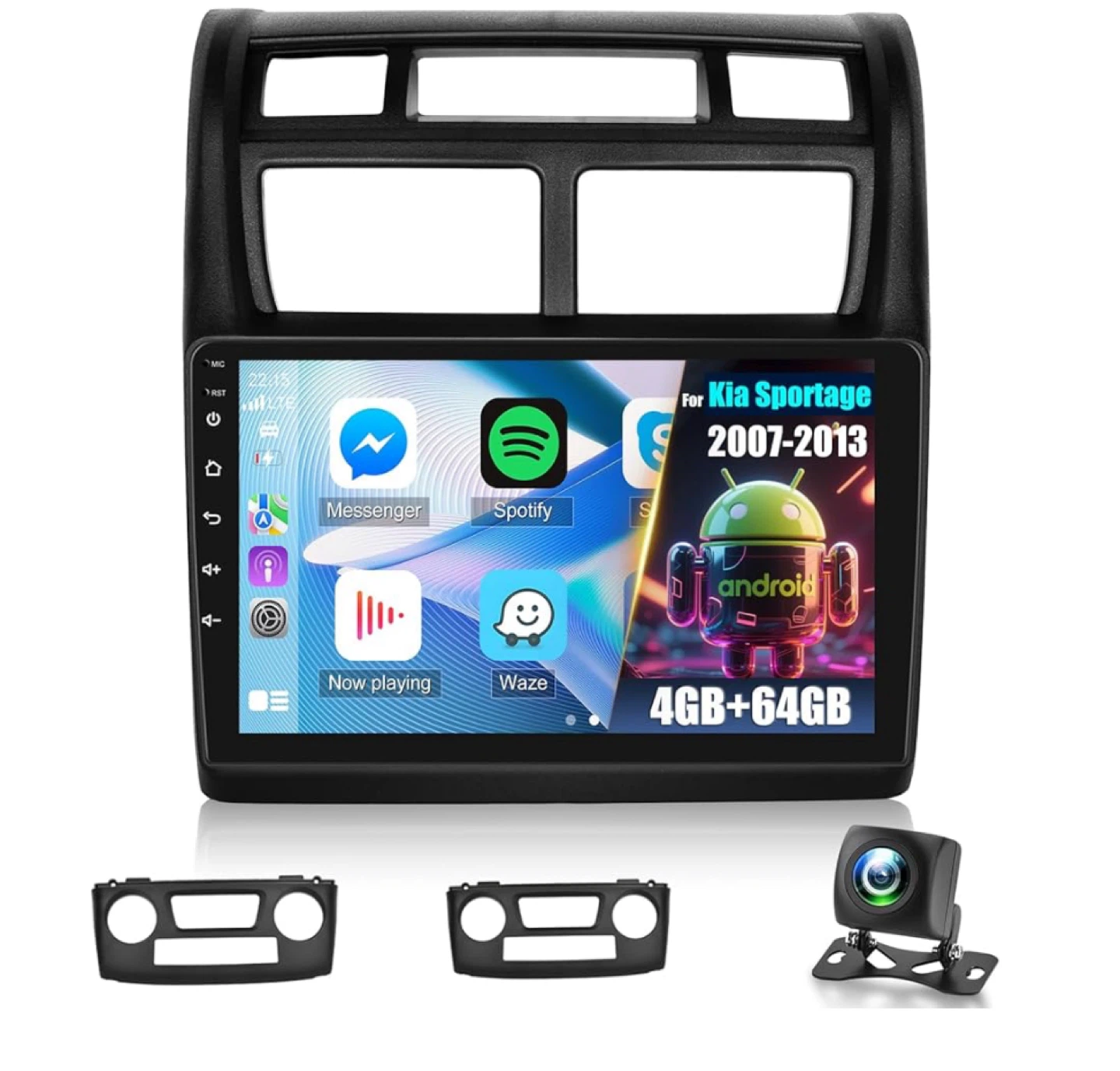 Car Stereo Android 13 for Kia Sportage 2007-2013 (4GB+64GB)
