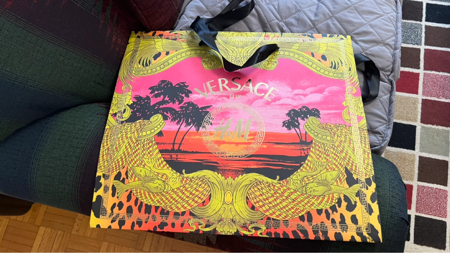 Versace x H&M Shopping Bag
