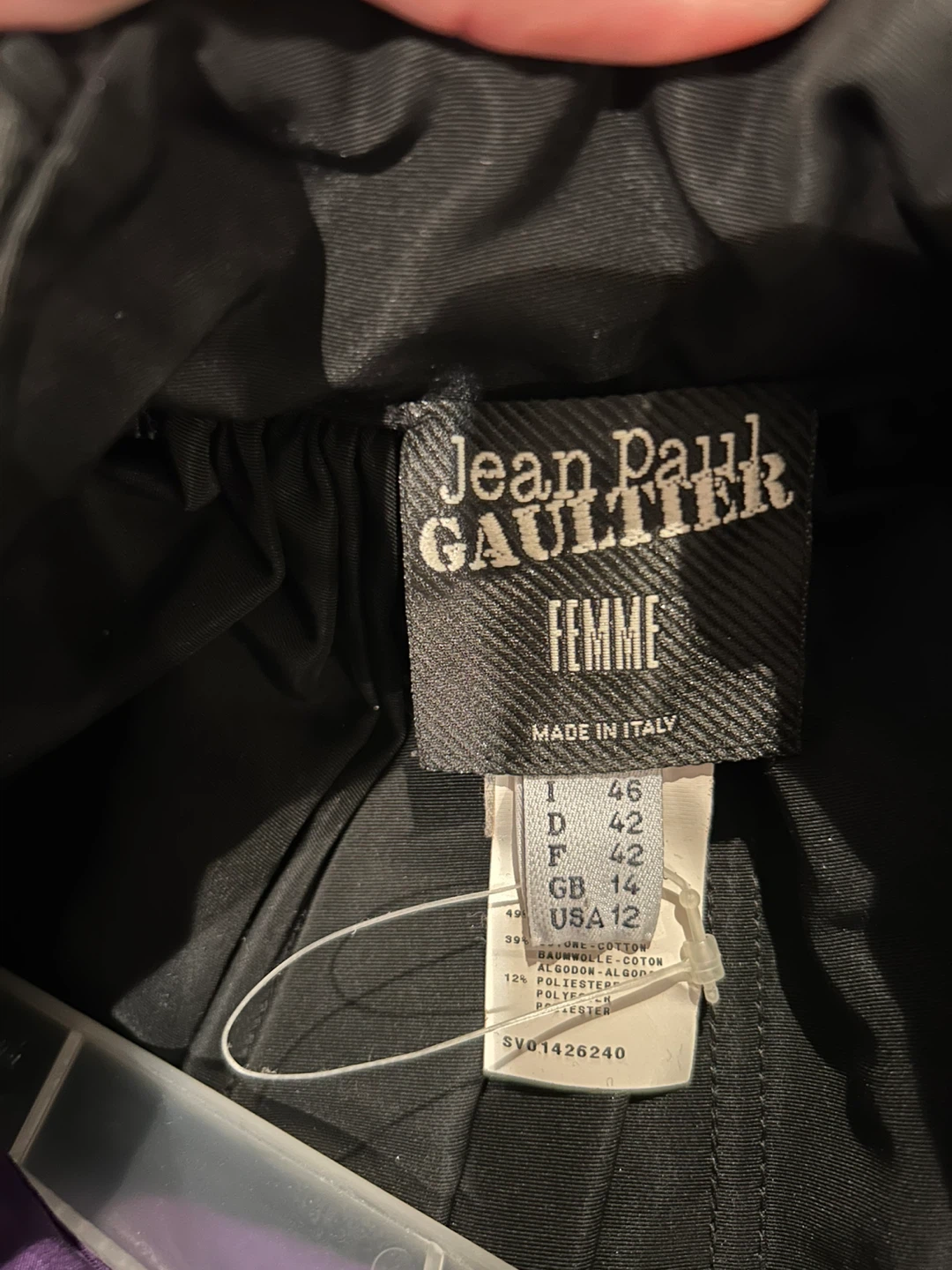 Jean Paul Gaultier Femme Black skirt - photo 3