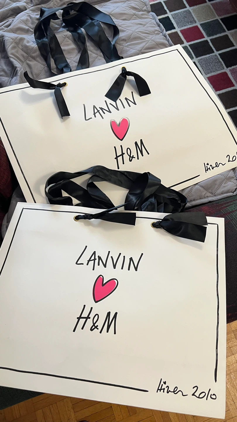 Lanvin x H&M Shopping Bags (Set of 2)