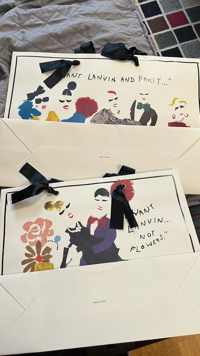 Lanvin x H&M Shopping Bags (Set of 2) - photo 2