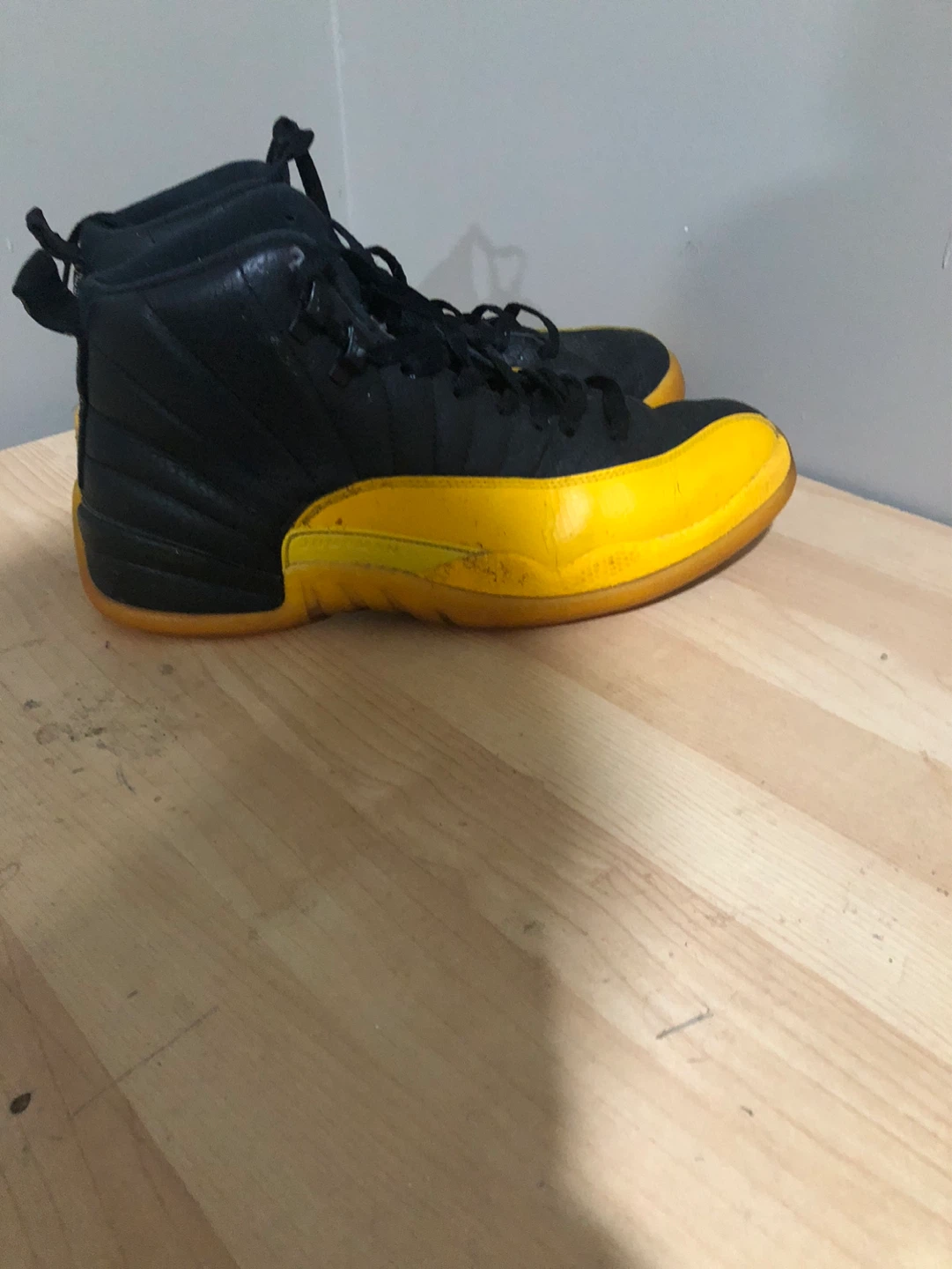 Air Jordan 12 Retro Taxi - Black Yellow - photo 3