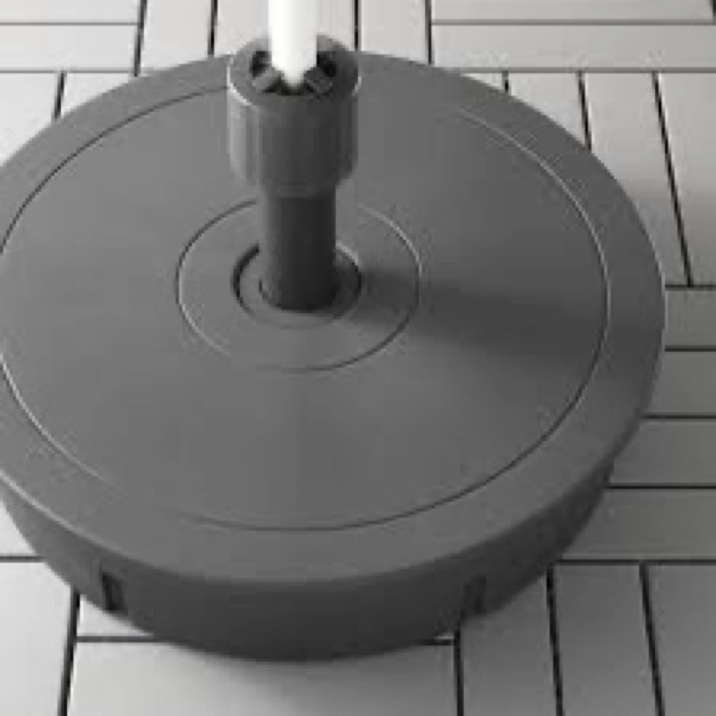 Brand Ikea Gryto Dark Gray Umbrella Base 60 Cm (23 ⅝ ")