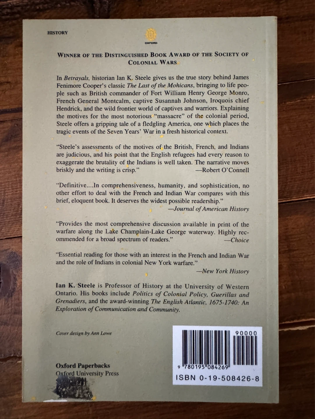 Betrayals: Fort William Henry & the "Massacre" by Ian K. Steele - photo 2