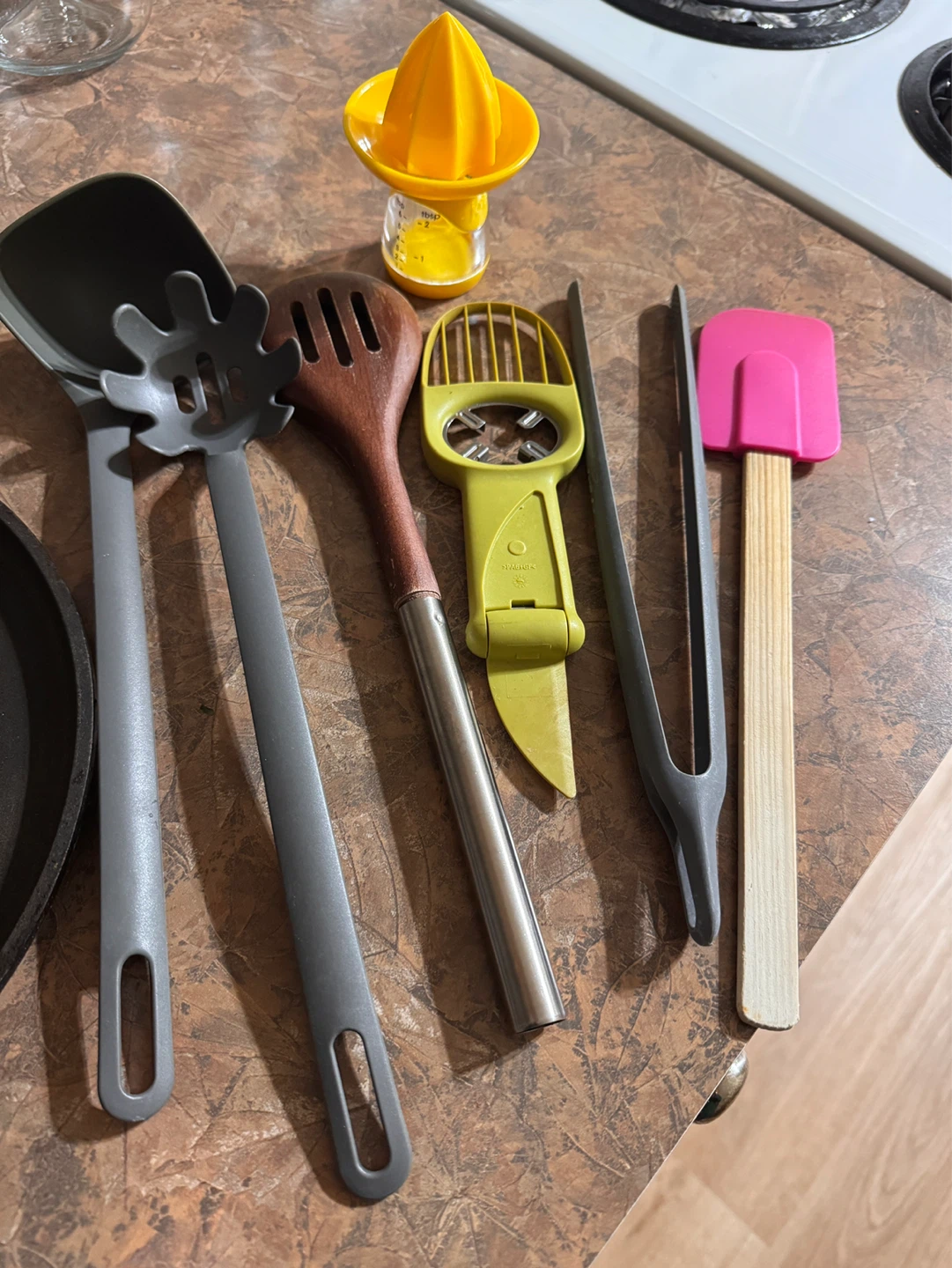 Assorted Kitchen Utensils and Mugs