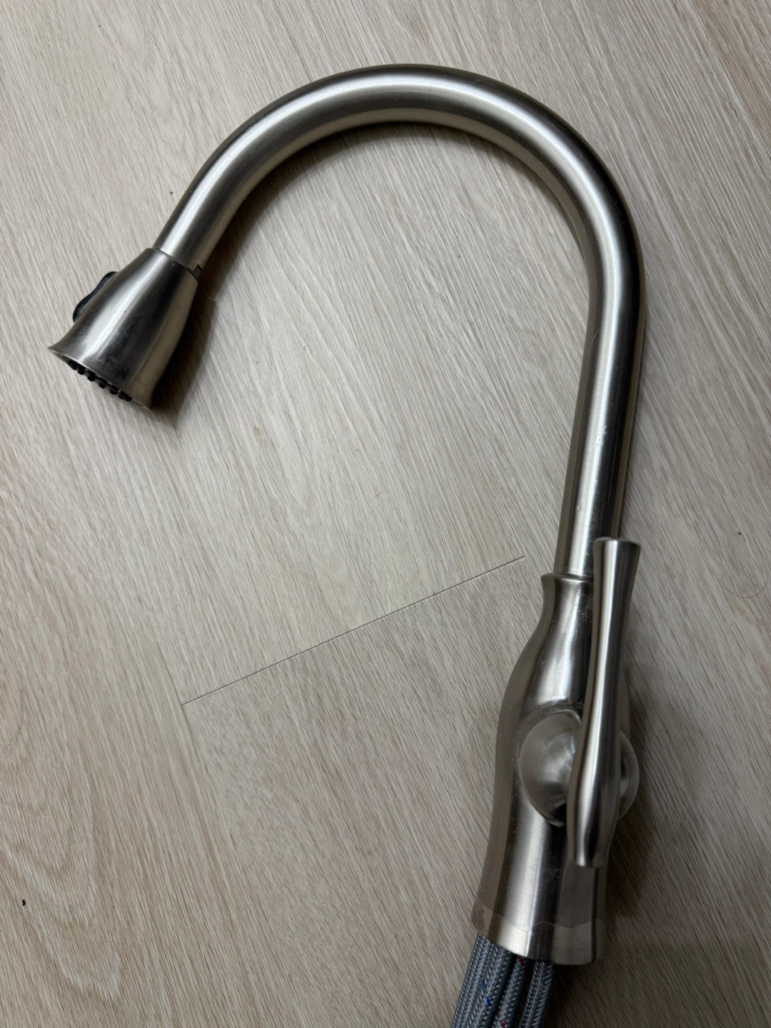 Kitchen Faucet - Brushed Nickel Finish