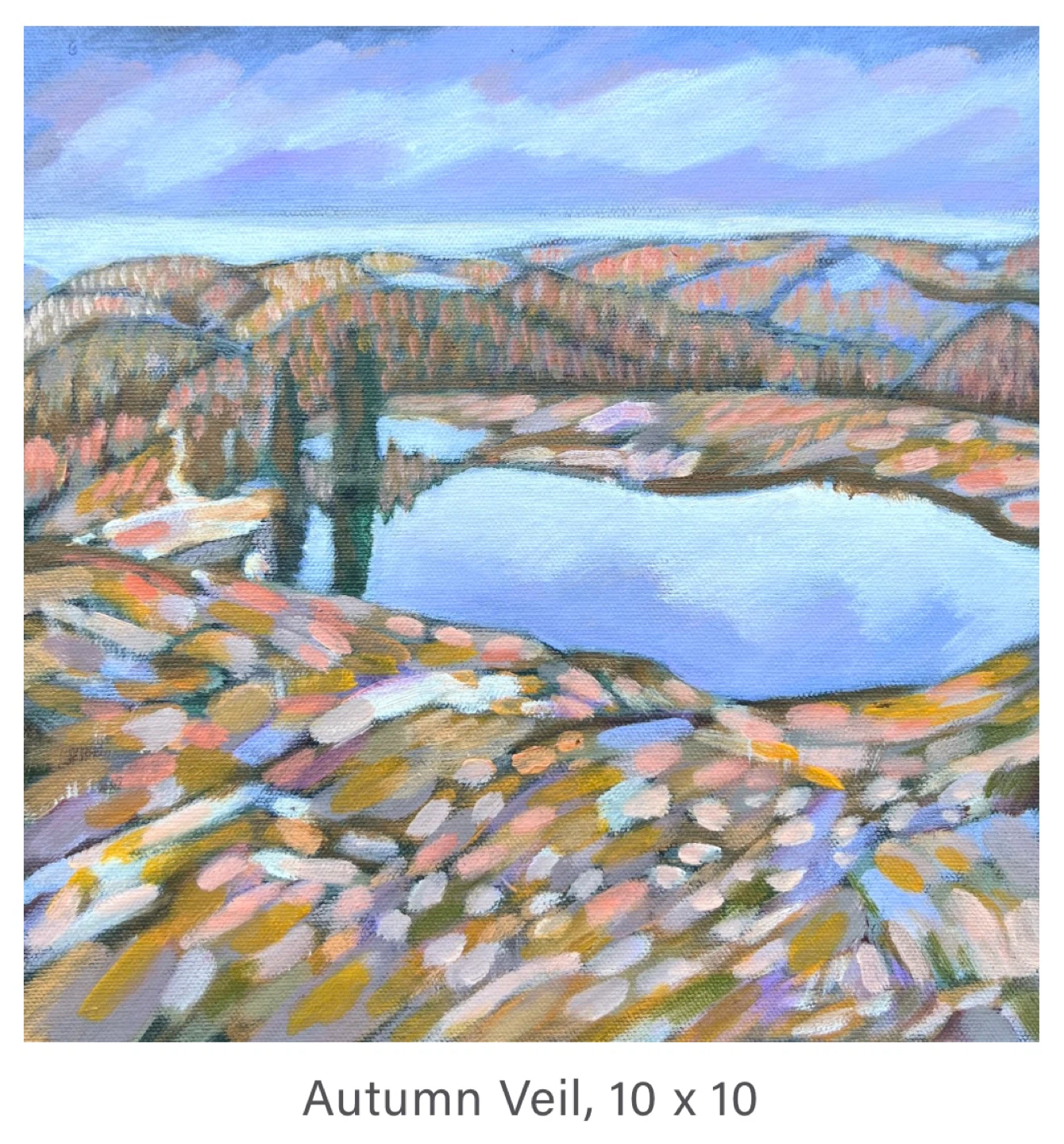 Small Original Painting 10 x 10