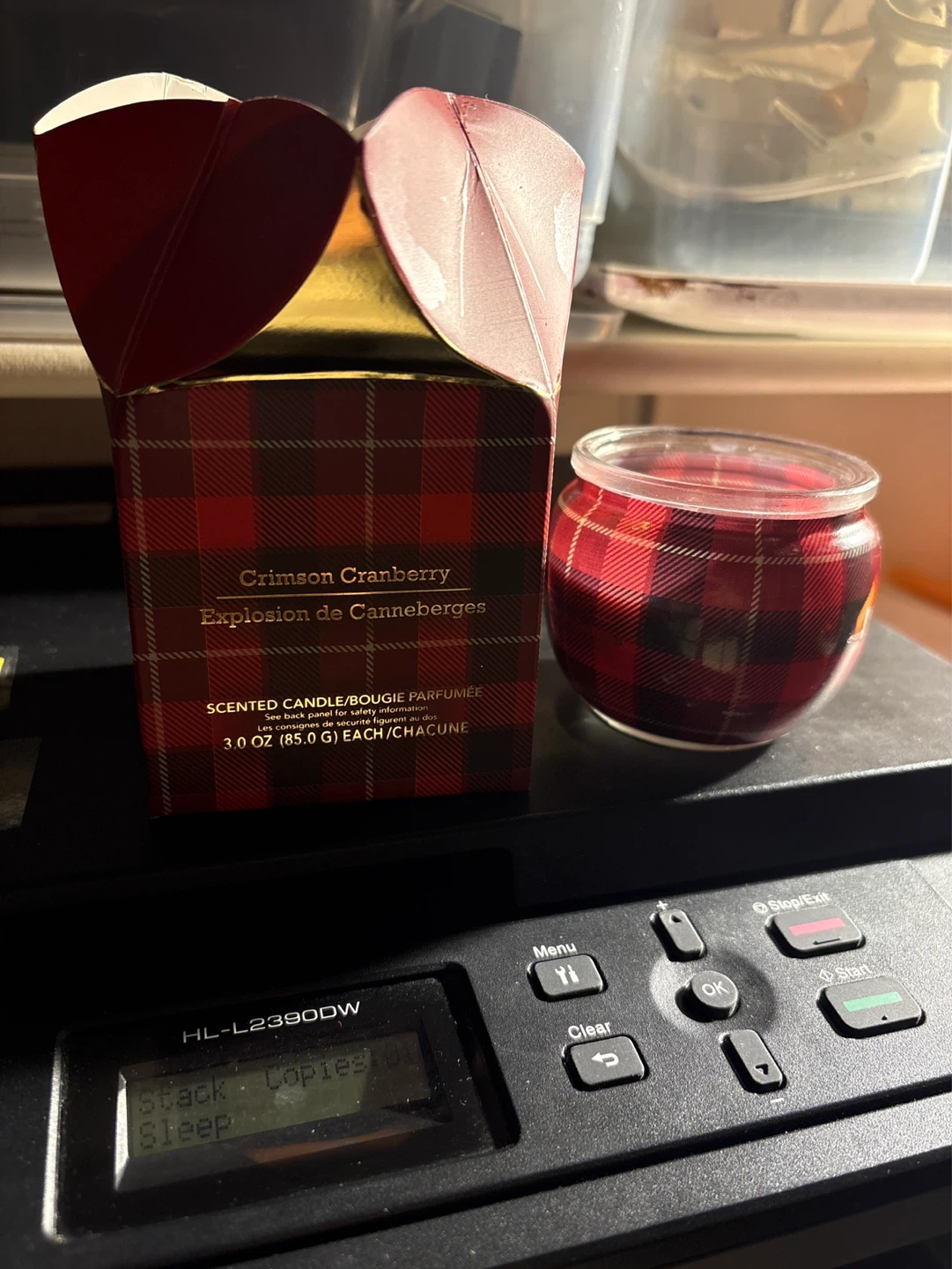 Crimson Cranberry Scented Candle - 3.0 OZ - photo 3