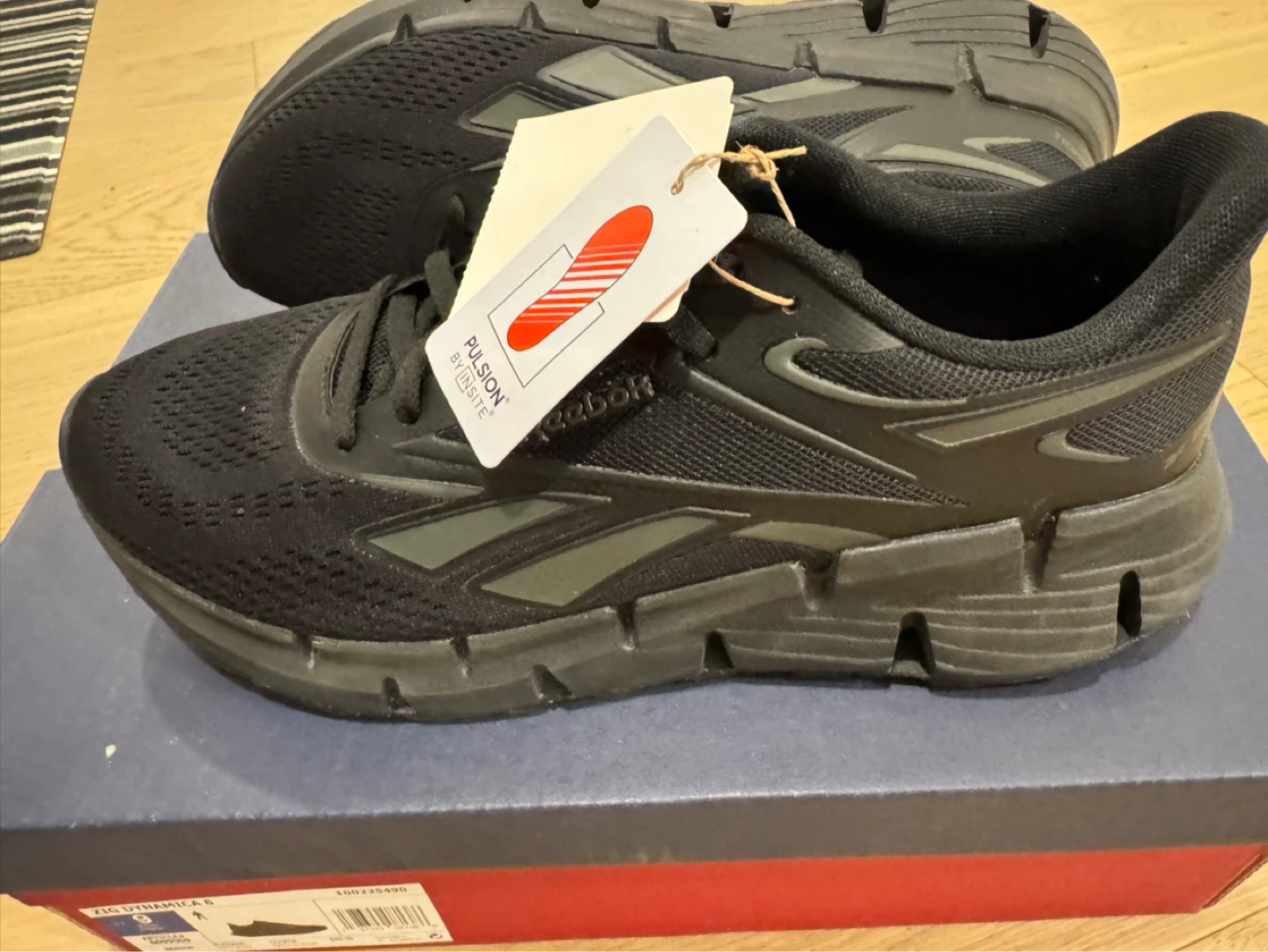 Reebok Zig Dynamica 6 Men's Running Shoes - Black - photo 2