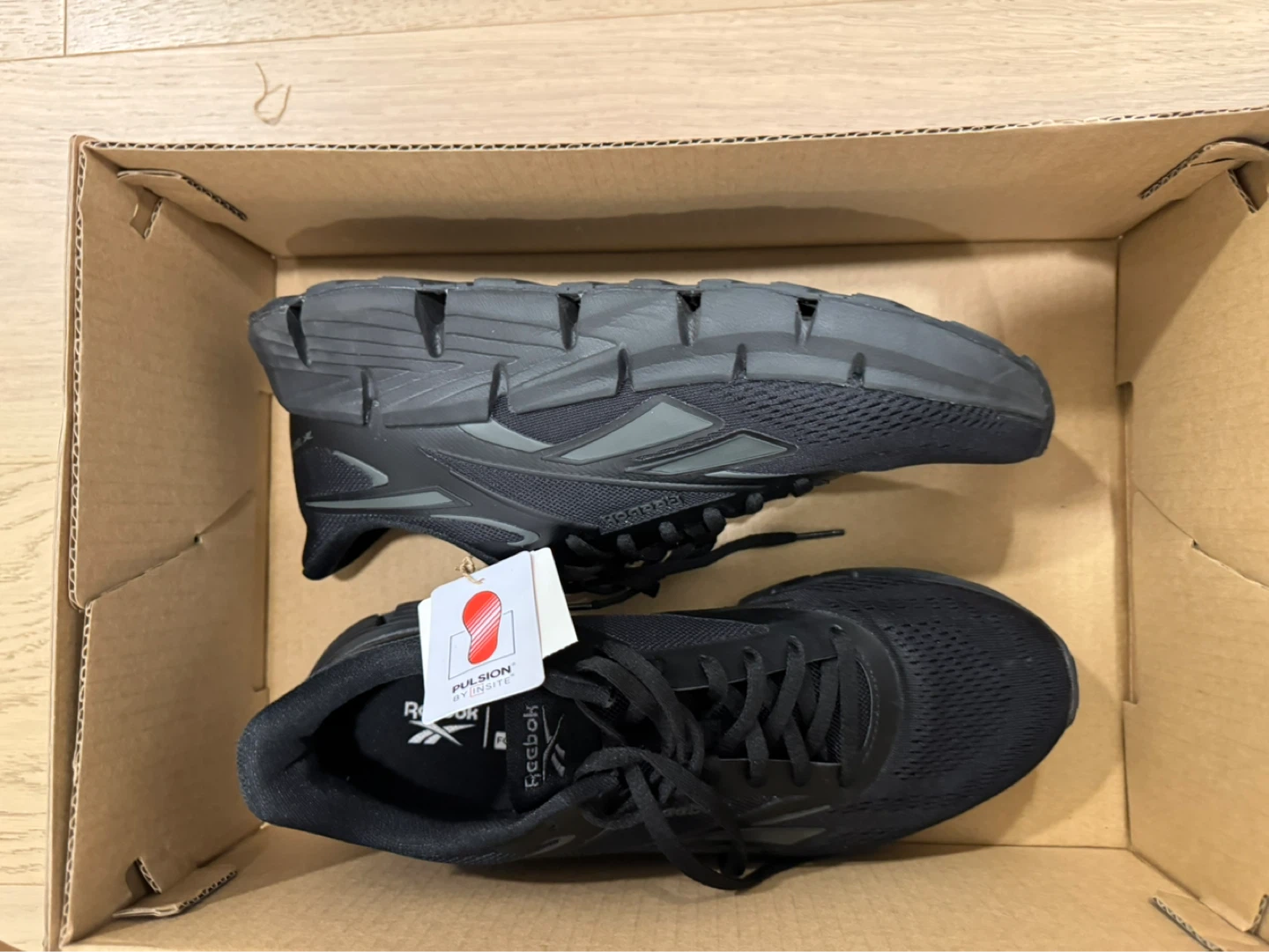 Reebok Zig Dynamica 6 Men's Running Shoes - Black - photo 5