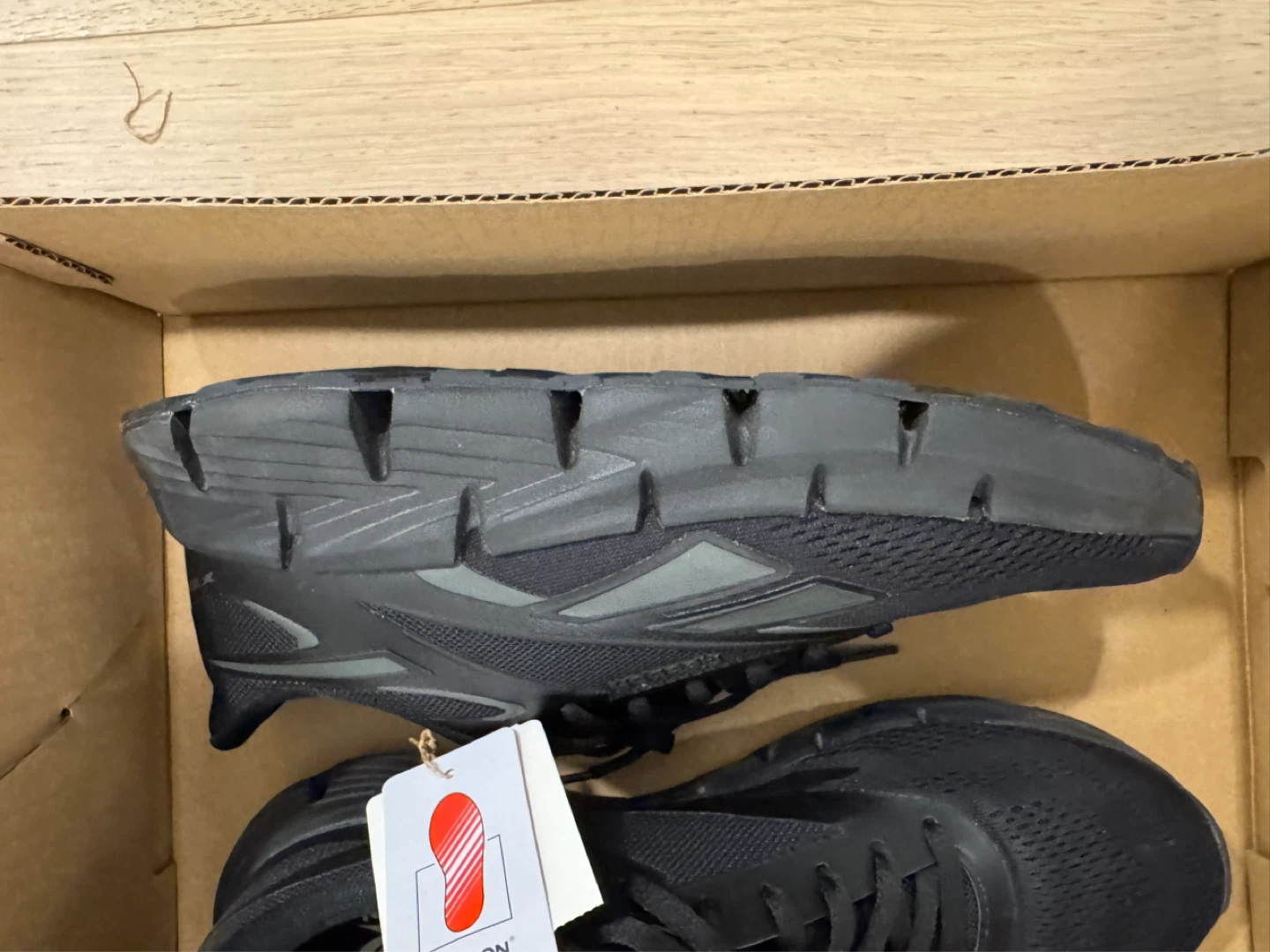 Reebok Zig Dynamica 6 Men's Running Shoes - Black - photo 4