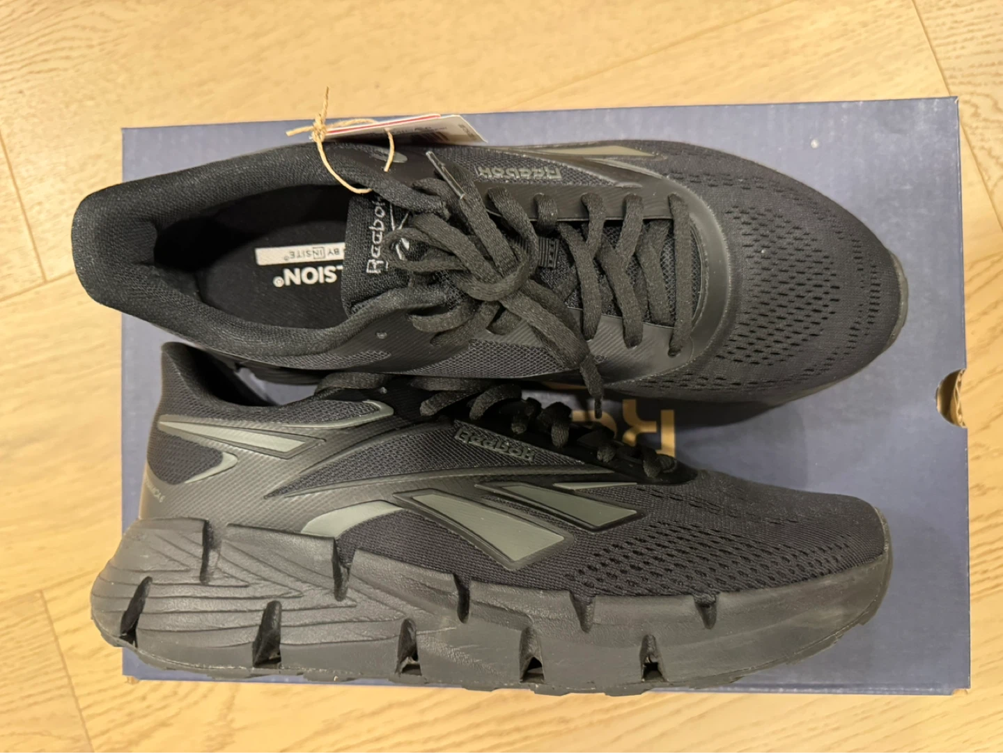 Reebok Zig Dynamica 6 Men's Running Shoes - Black - photo 3