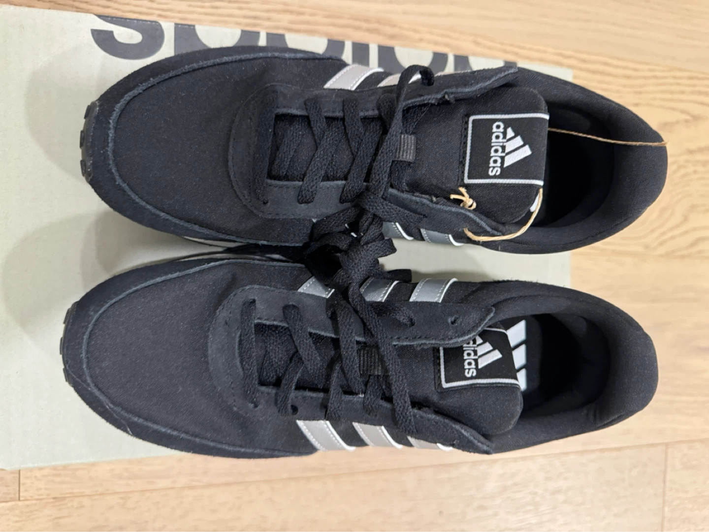 Adidas Run 60s 3.0 Black Sneakers Size 8 - photo 5