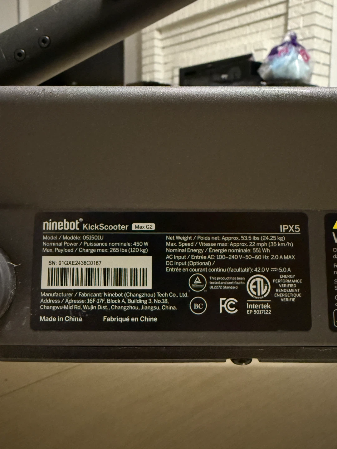 Ninebot KickScooter Max G2 Electric Scooter 10km for this - photo 2