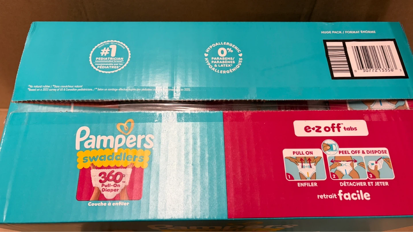 Pampers Swaddlers Size 4 Pull-On Diapers - 100 Count - photo 2