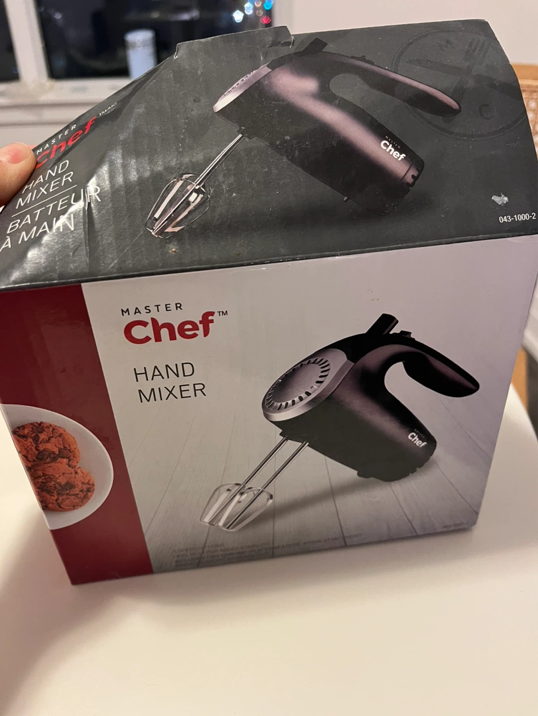 MASTER Chef 5 Variable Speed Hand Mixer, Black - photo 3
