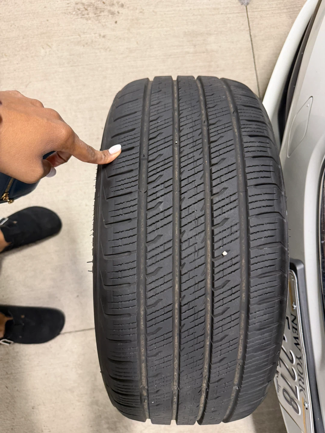 Mildly used Michelin Defender Tire - photo 2