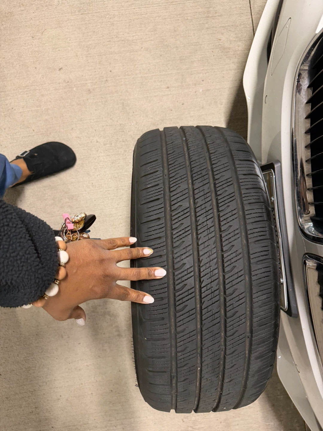 Mildly used Michelin Defender Tire