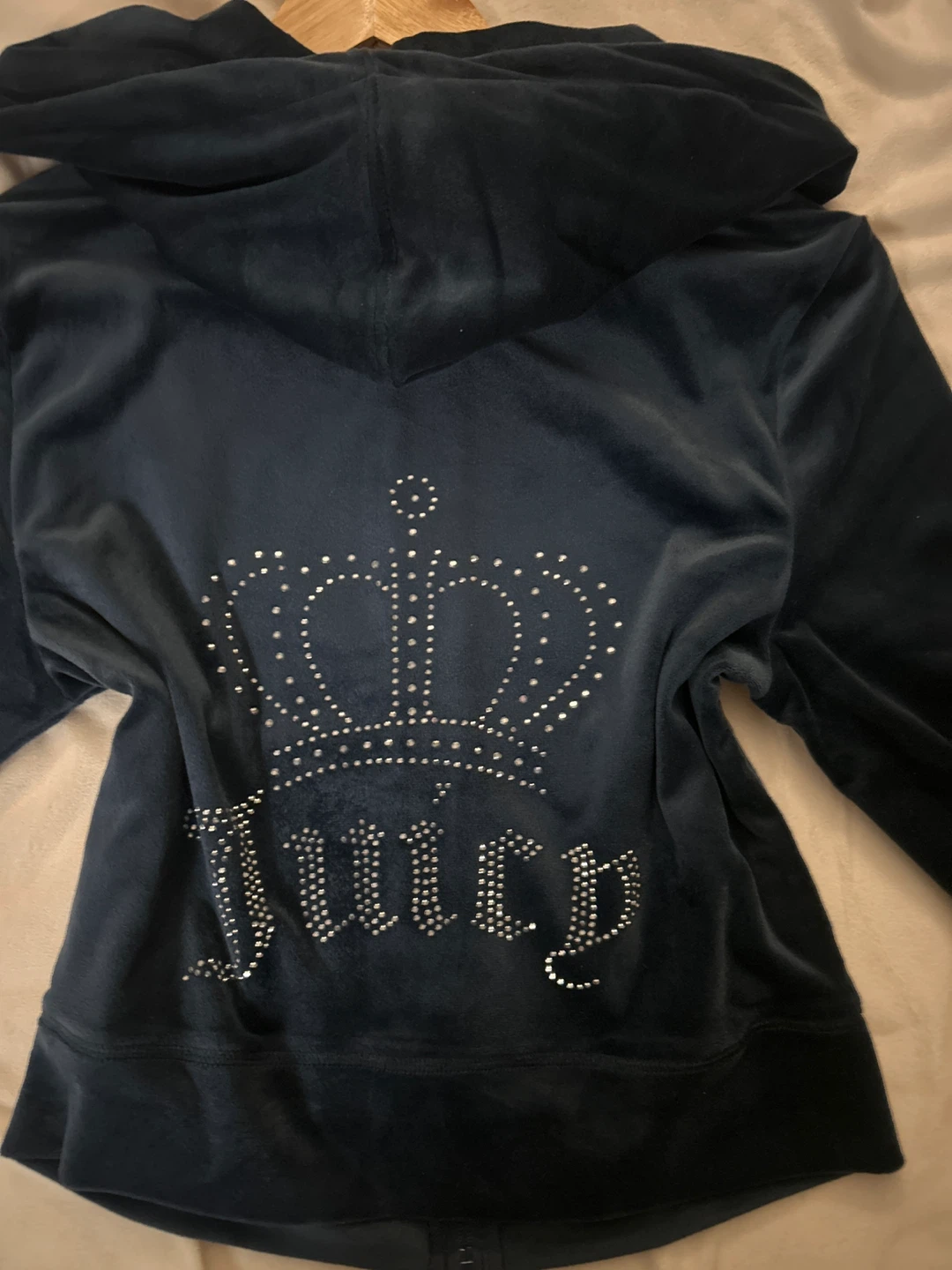 Juicy Couture Velour Track Jacket Regal Blue M/M